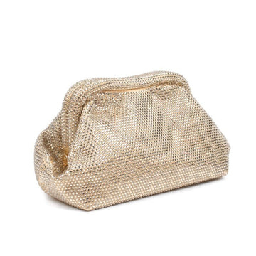 clutch con micro cristalli PERGINE ORO ODI' ODI' 