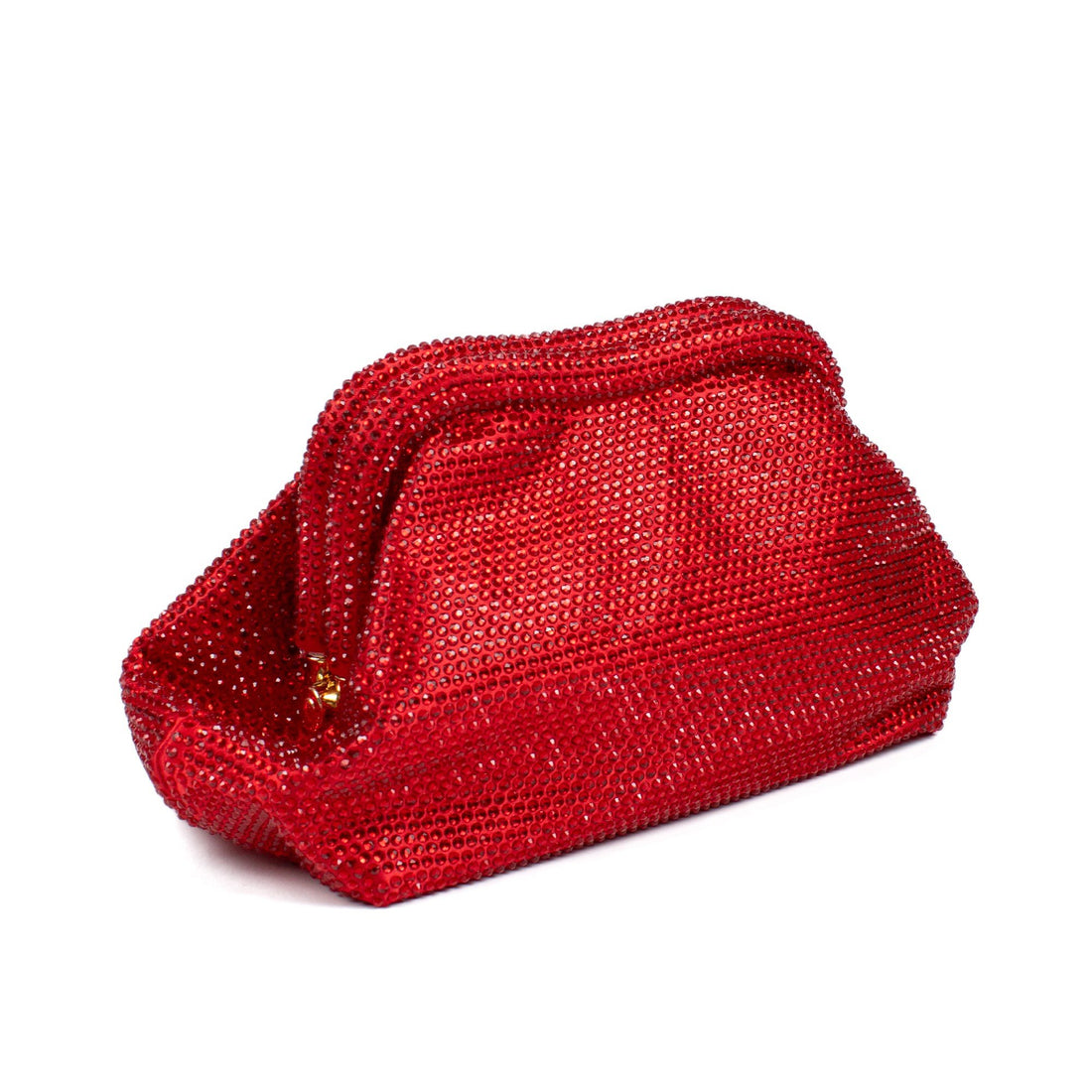 clutch con micro cristalli PERGINE ROSSO ODI' ODI' 