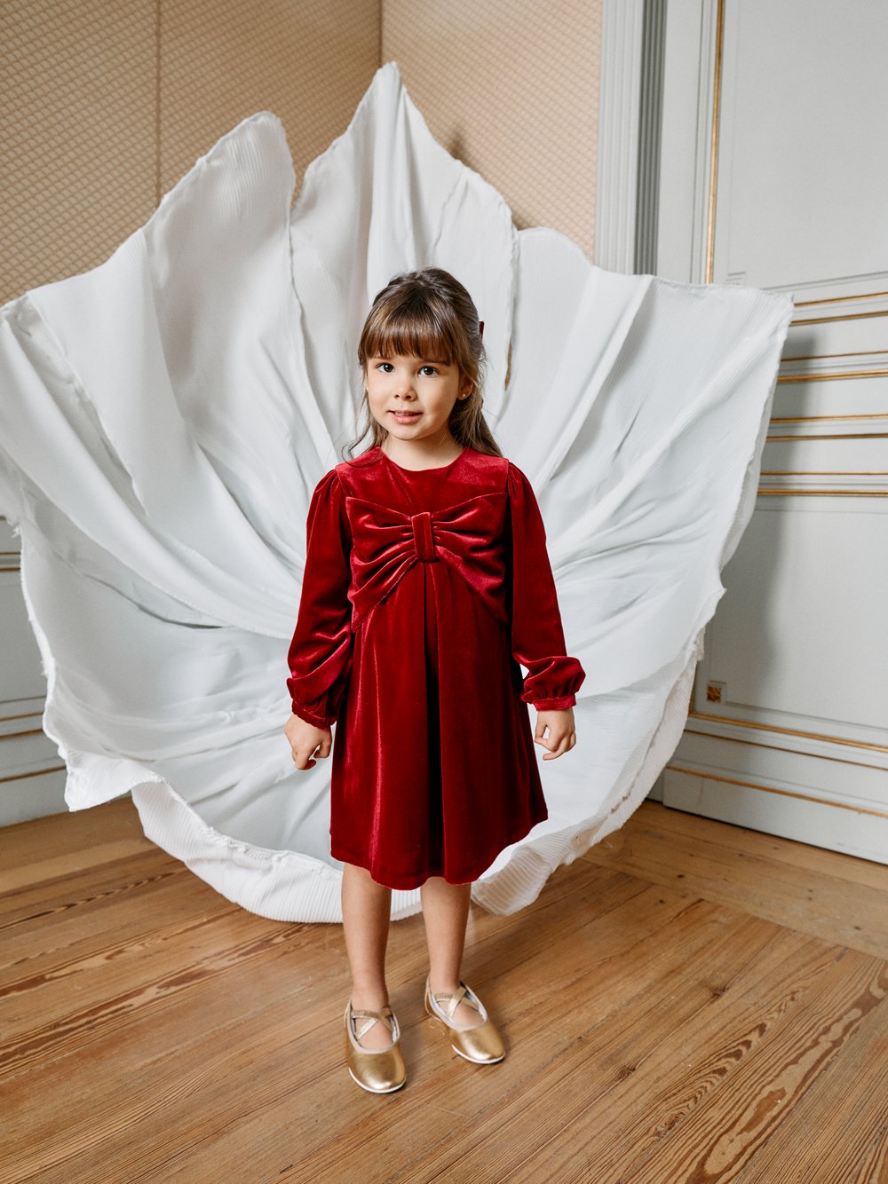 abito in velluto VET4333298 403 BURGUNDY PATACHOU 