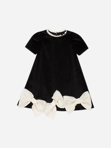 abito con fiocchi VET4333526 394 BLACK PATACHOU 