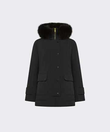 parka buriram in pelliccia di volpe BURIRAM SRTR GRS FUR NER PeUTEREY 