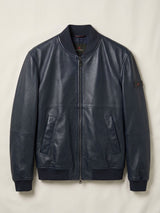 PeUTEREY bomber in nappa jodie Blu