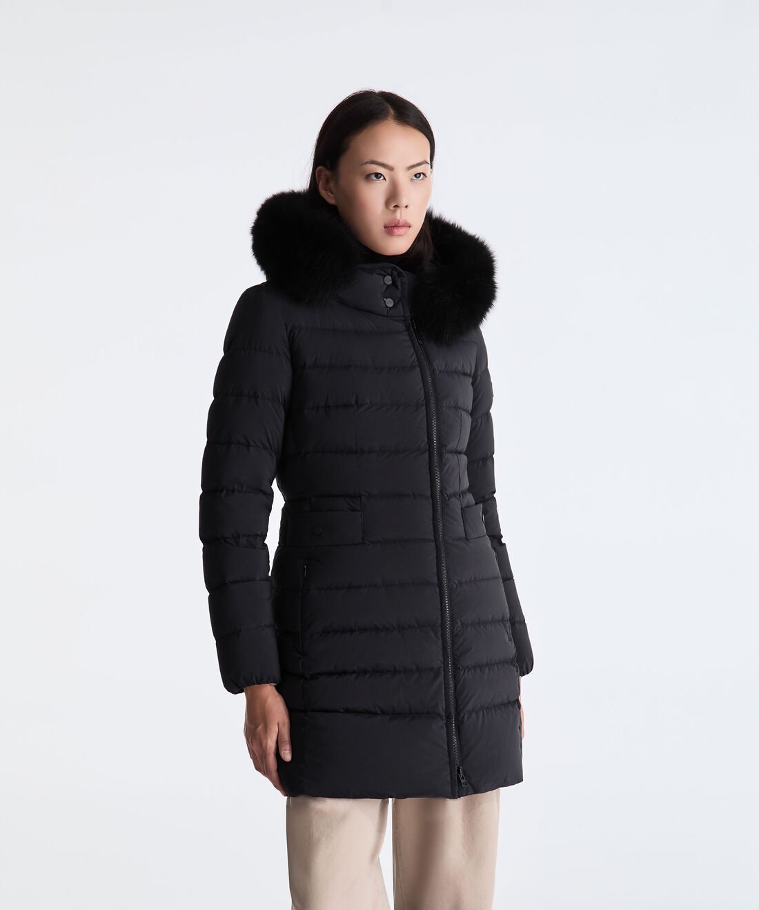 piumino lungo seriola SERIOLA ML 06 FUR 808 PeUTEREY 