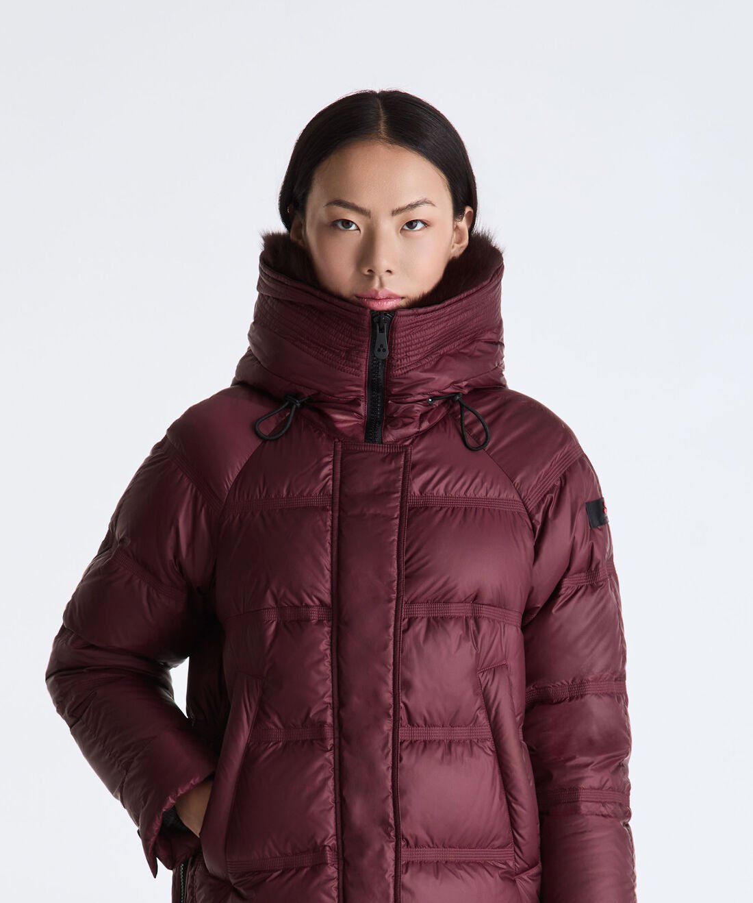 puffer jacket takan TAKAN MQN 04 FUR 446 PeUTEREY 
