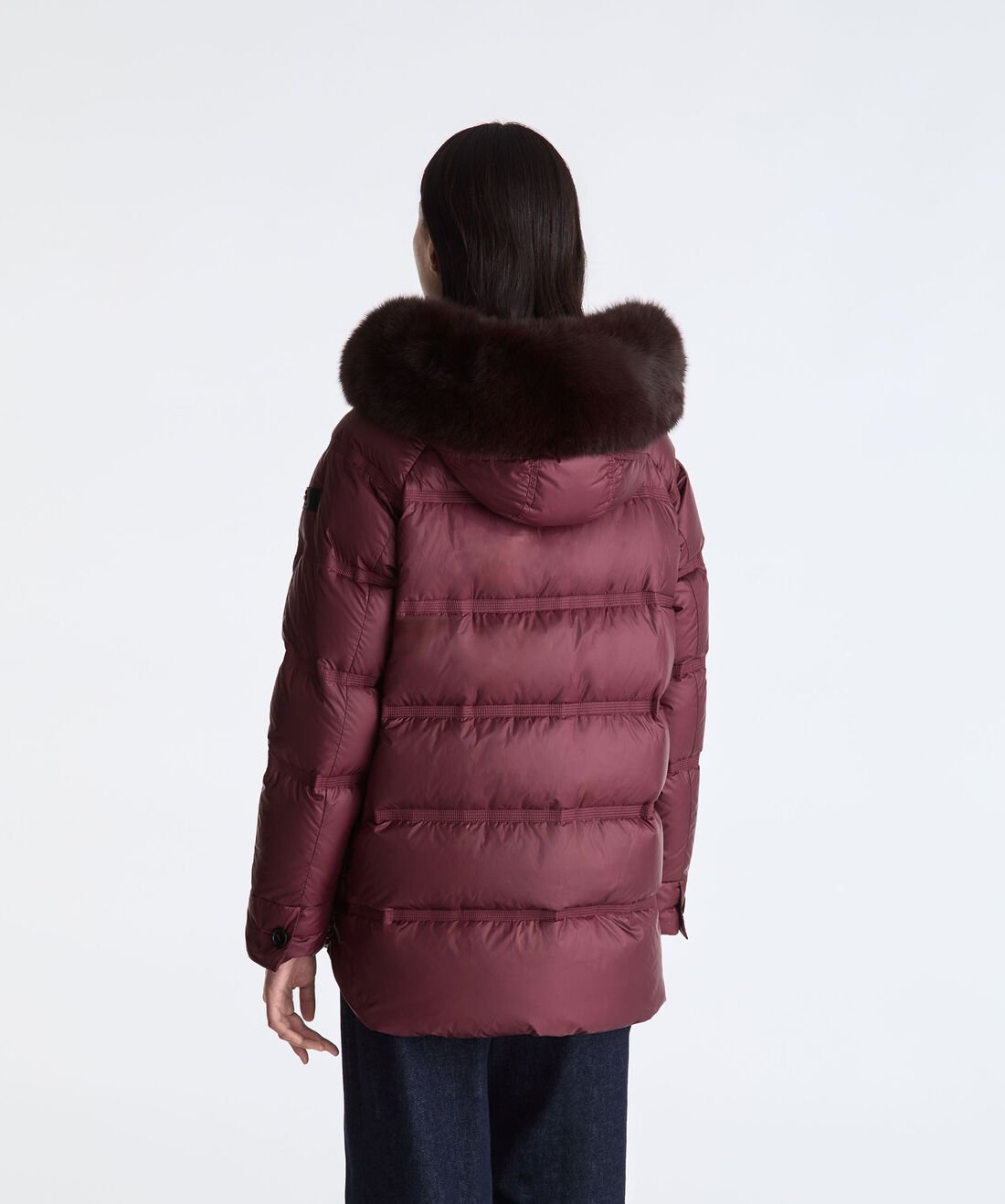 puffer jacket takan TAKAN MQN 04 FUR 446 PeUTEREY 