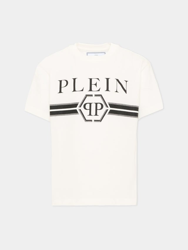 t-shirt hexagon F6PHJBTH093 002 PHILIPP PLEIN 