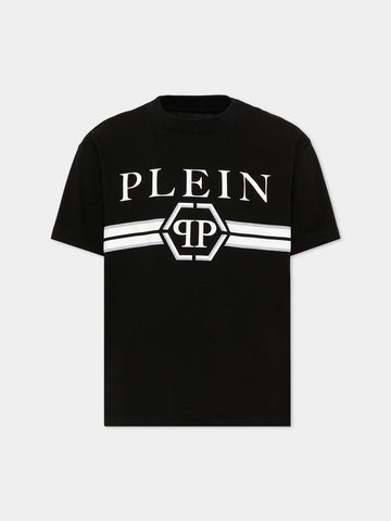 t-shirt hexagon F6PHJBTH093 110 PHILIPP PLEIN 