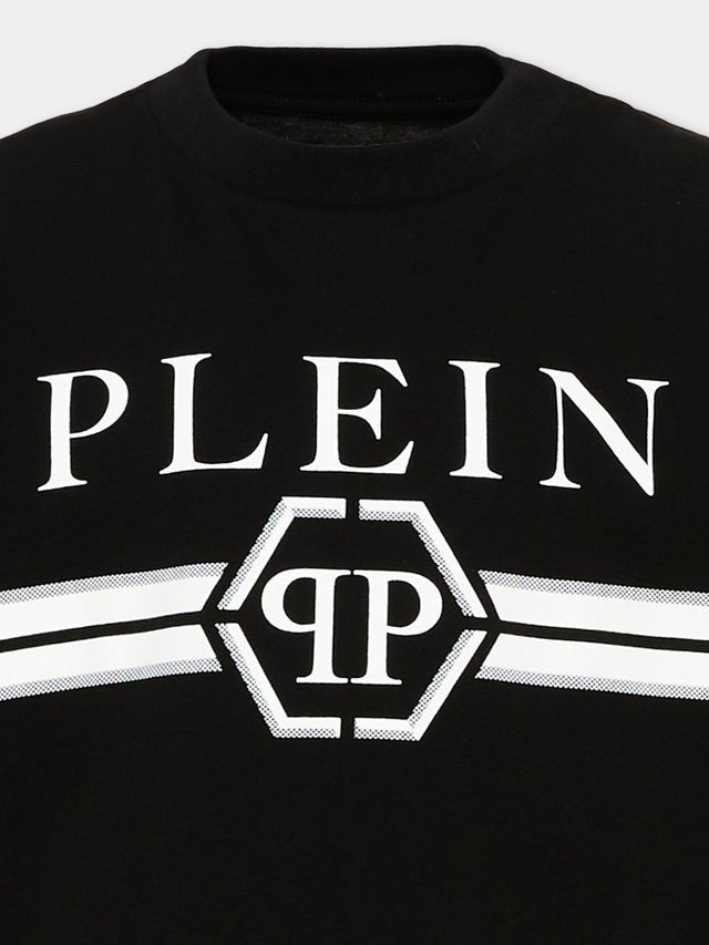 t-shirt hexagon F6PHJBTH093 110 PHILIPP PLEIN 
