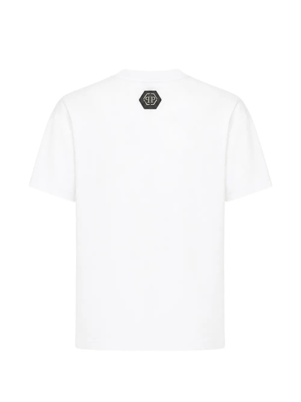 t-shirt logo strass F6PHJGTH022 002 PHILIPP PLEIN 