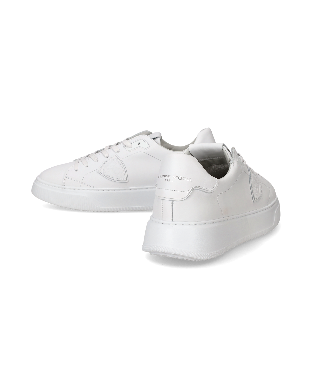 sneakers temple in pelle BTLU V001 PHILIPPE MODEL 