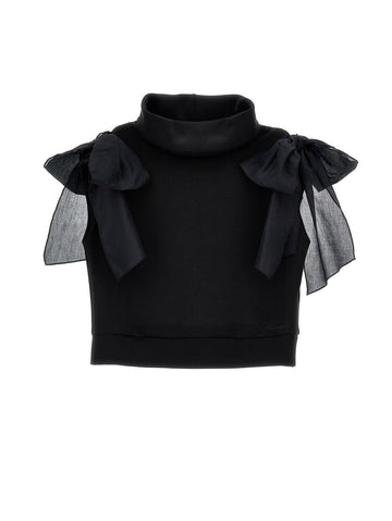 top in neoprene con fiocchi I1H305 8209 0050 PHILOSOPHY 