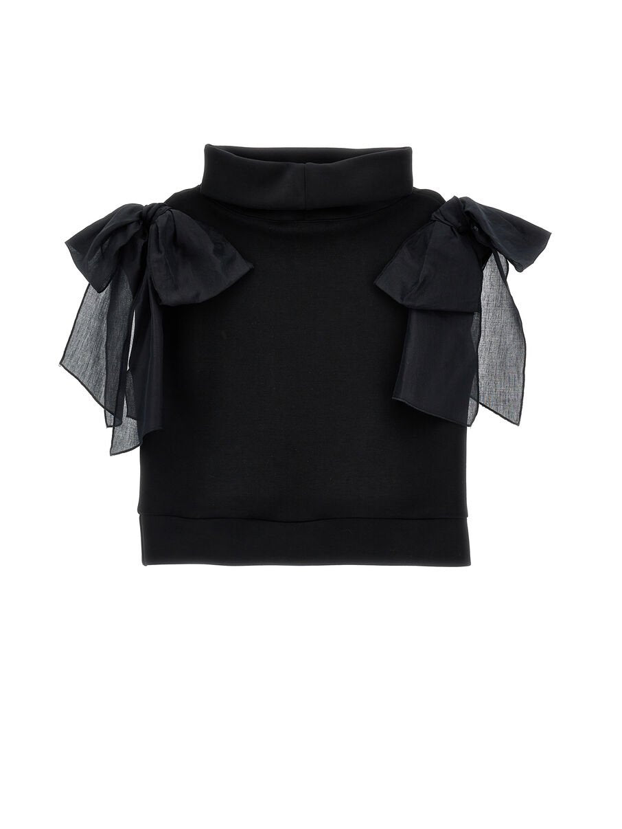 top in neoprene con fiocchi I1H305 8209 0050 PHILOSOPHY 