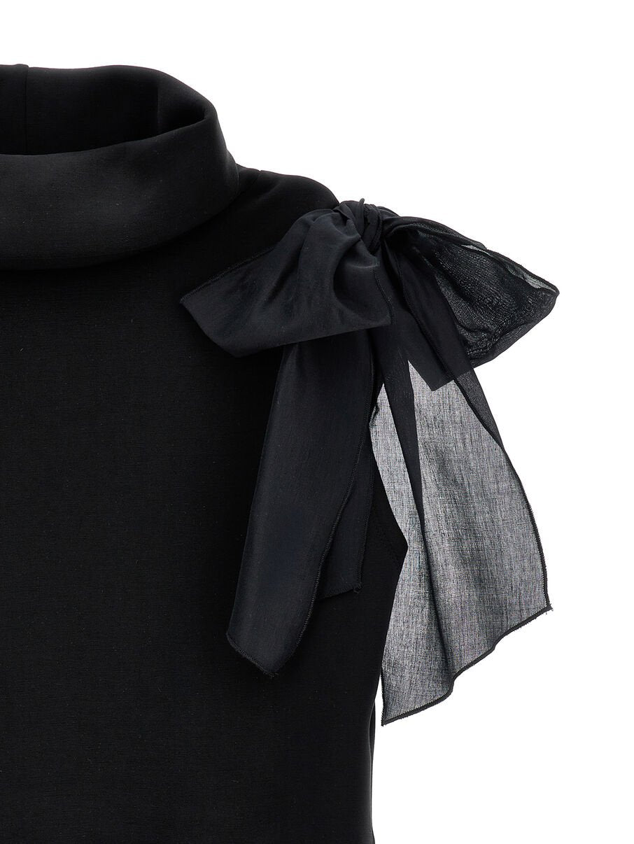 top in neoprene con fiocchi I1H305 8209 0050 PHILOSOPHY 