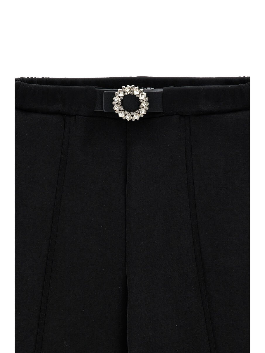 pantalone con cintura strass I1H411 8209 0050 PHILOSOPHY 