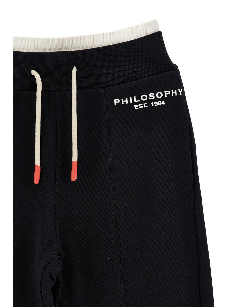 Pantalone joggers con doppio cintolino I9H405 8053 0050 PHILOSOPHY 