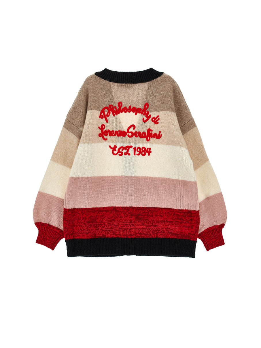 cardigan color block I9H803 8711 0084 PHILOSOPHY 