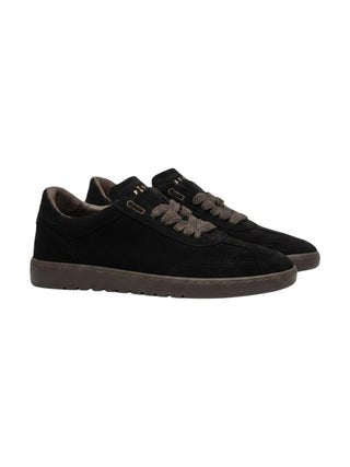 sneakers camoscio total black PHU006 001 PIUMHA STUDIO 