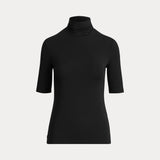 RALPH LAUREN LAUREN dolcevita elasticizzato Nero