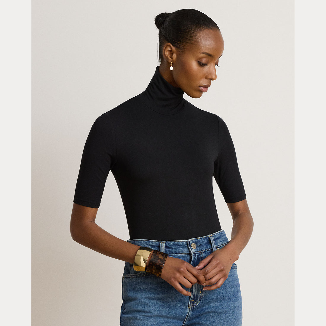 dolcevita elasticizzato 200-672214 001 RALPH LAUREN LAUREN 