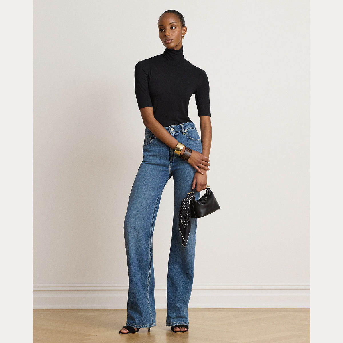 dolcevita elasticizzato 200-672214 001 RALPH LAUREN LAUREN 
