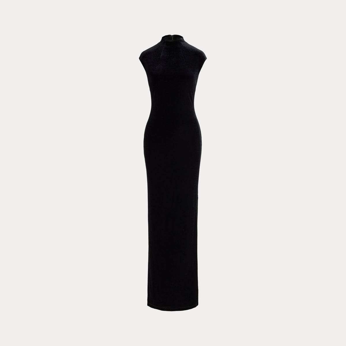 abito collo alto in velluto 253-B27584 001 LAUREN RALPH LAUREN 
