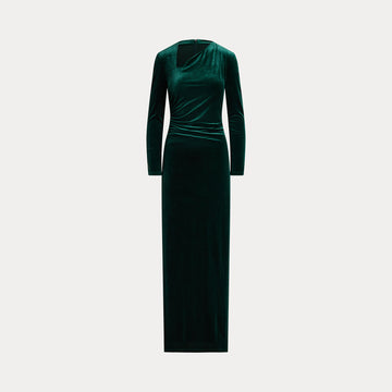 abito in velluto elasticizzato 253-B27595 001 LAUREN RALPH LAUREN 