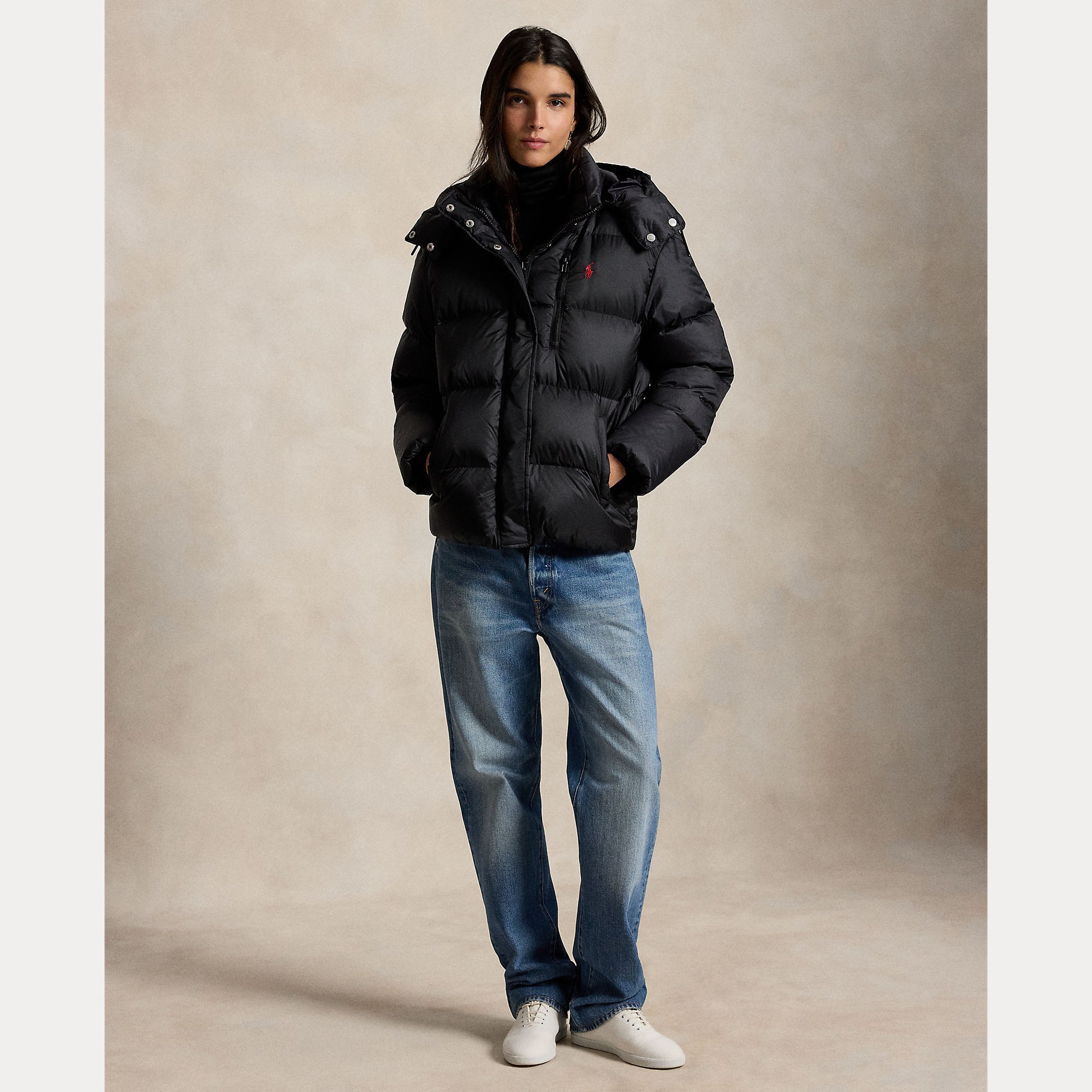 giubbino imbottito in piuma 211-932183 002 RALPH LAUREN POLO 