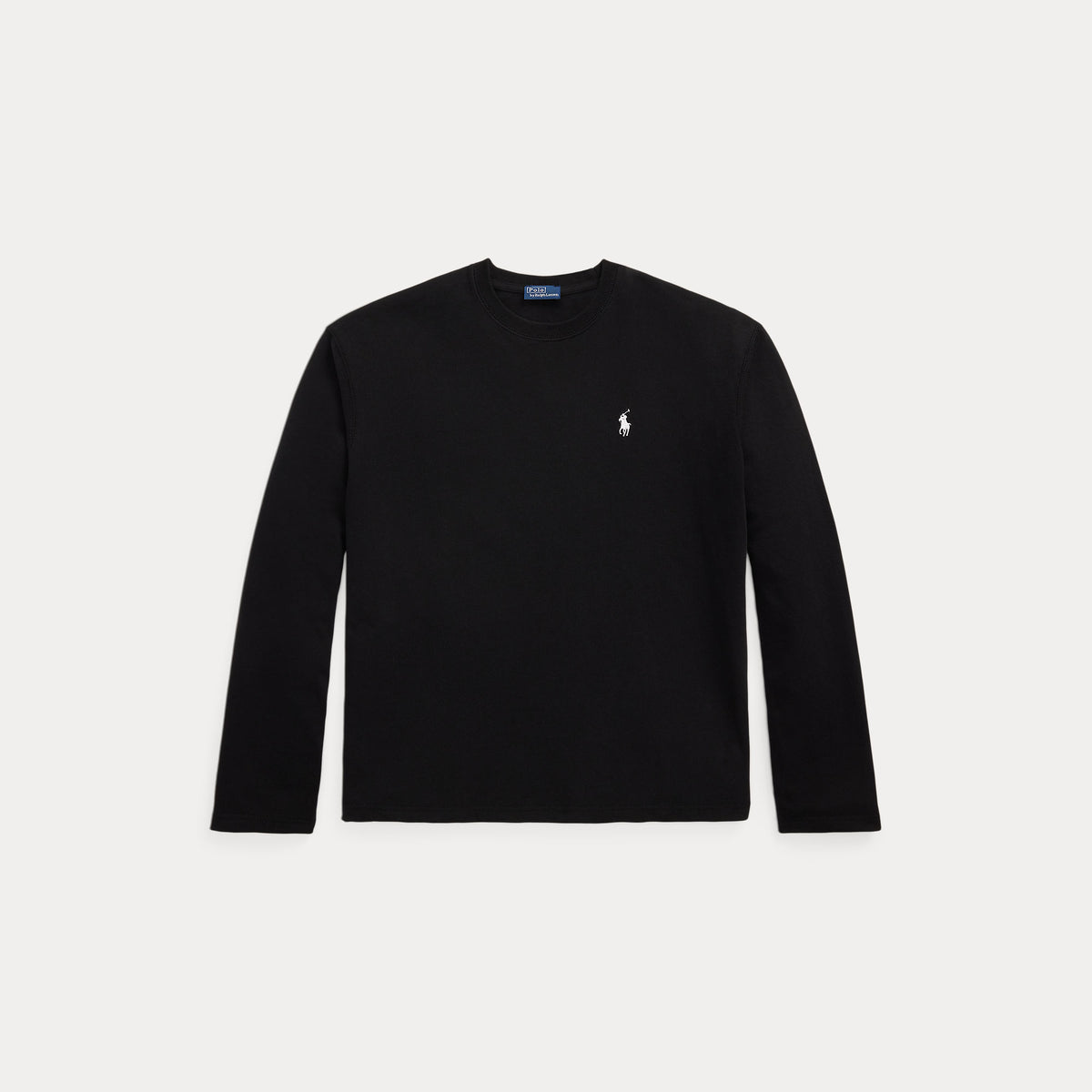 t-shirt con logo maniche lunghe 211-967105 002 RALPH LAUREN POLO 