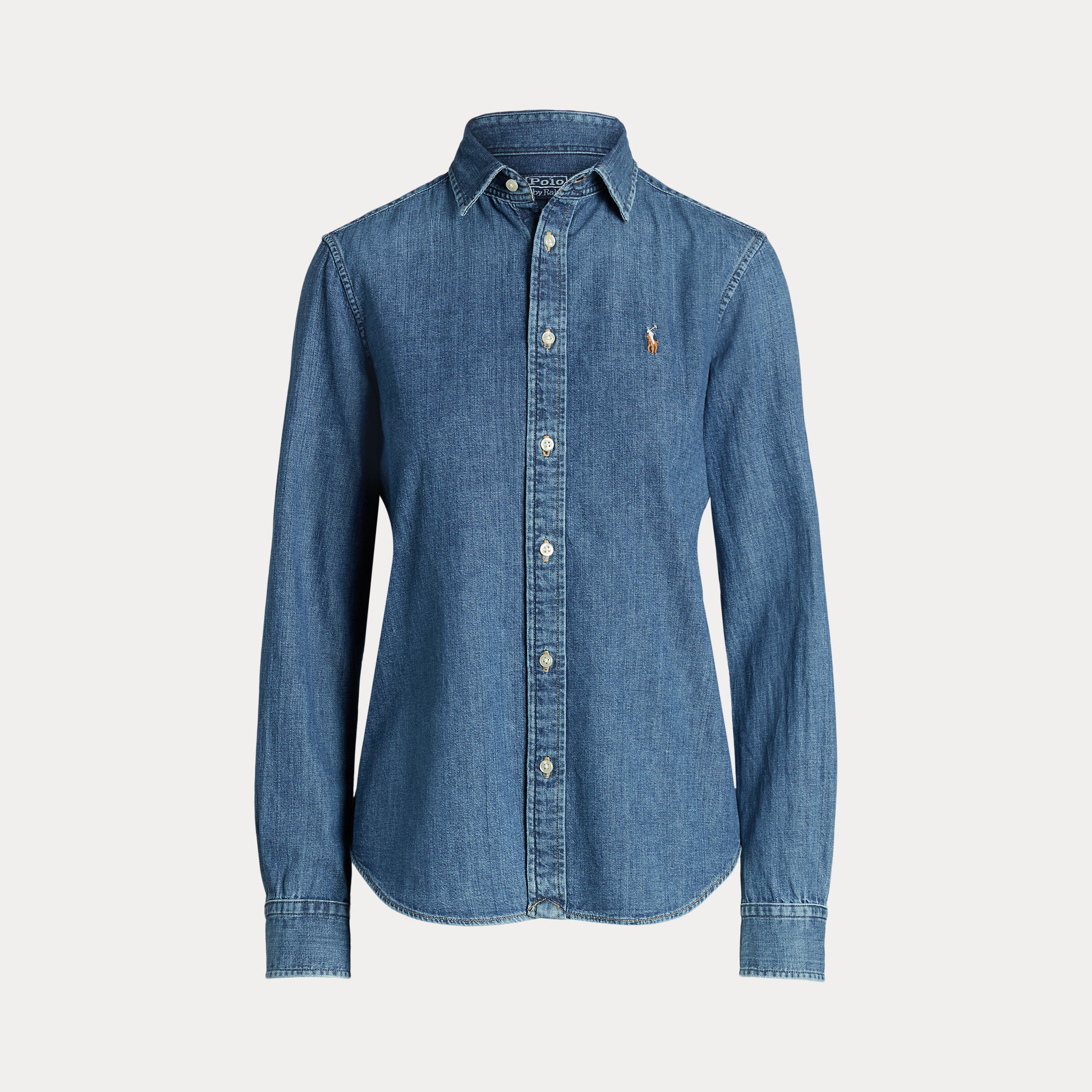 camicia in denim slim fit 211-969458 001 RALPH LAUREN POLO 