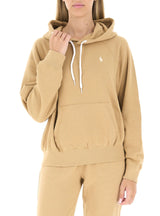 RALPH LAUREN POLO felpa con cappuccio Beige