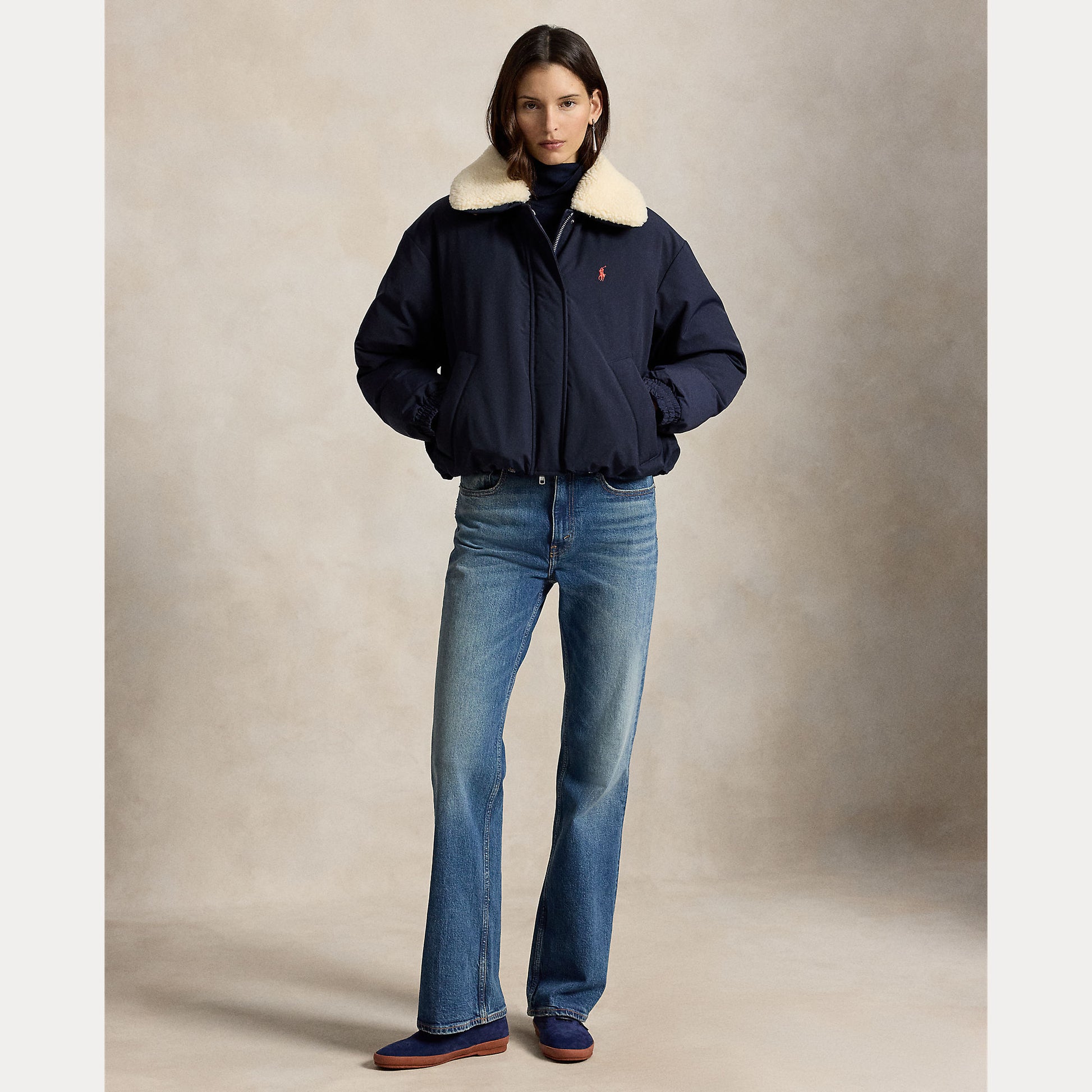 giubbino imbottito in piuma 211-A97141 003 RALPH LAUREN POLO 