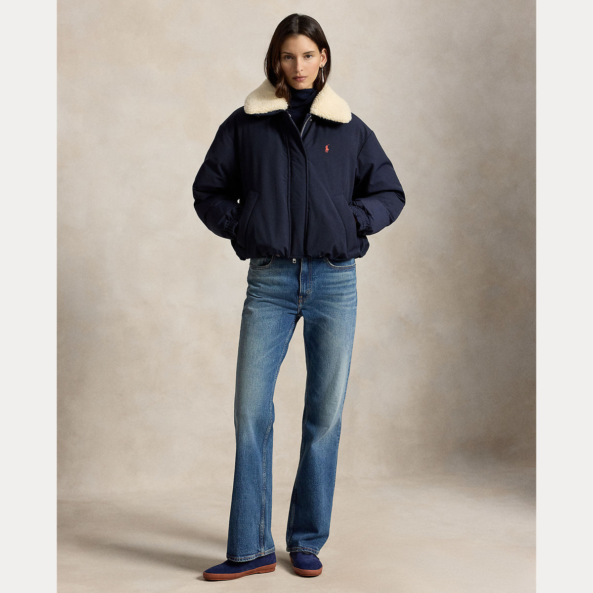 giubbino imbottito in piuma 211-A97141 003 RALPH LAUREN POLO 