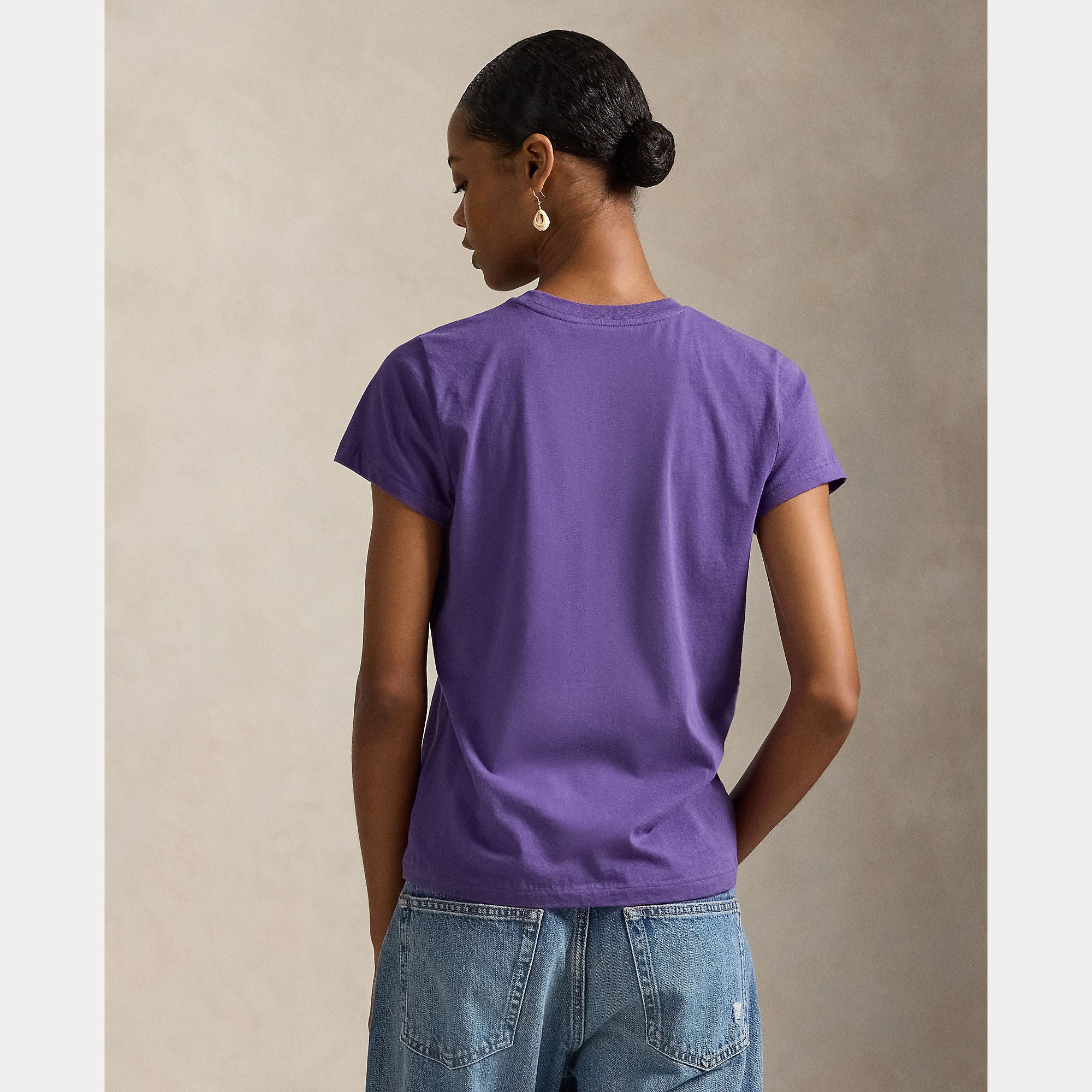 t-shirt con logo pony 211-B14605 002 RALPH LAUREN POLO 