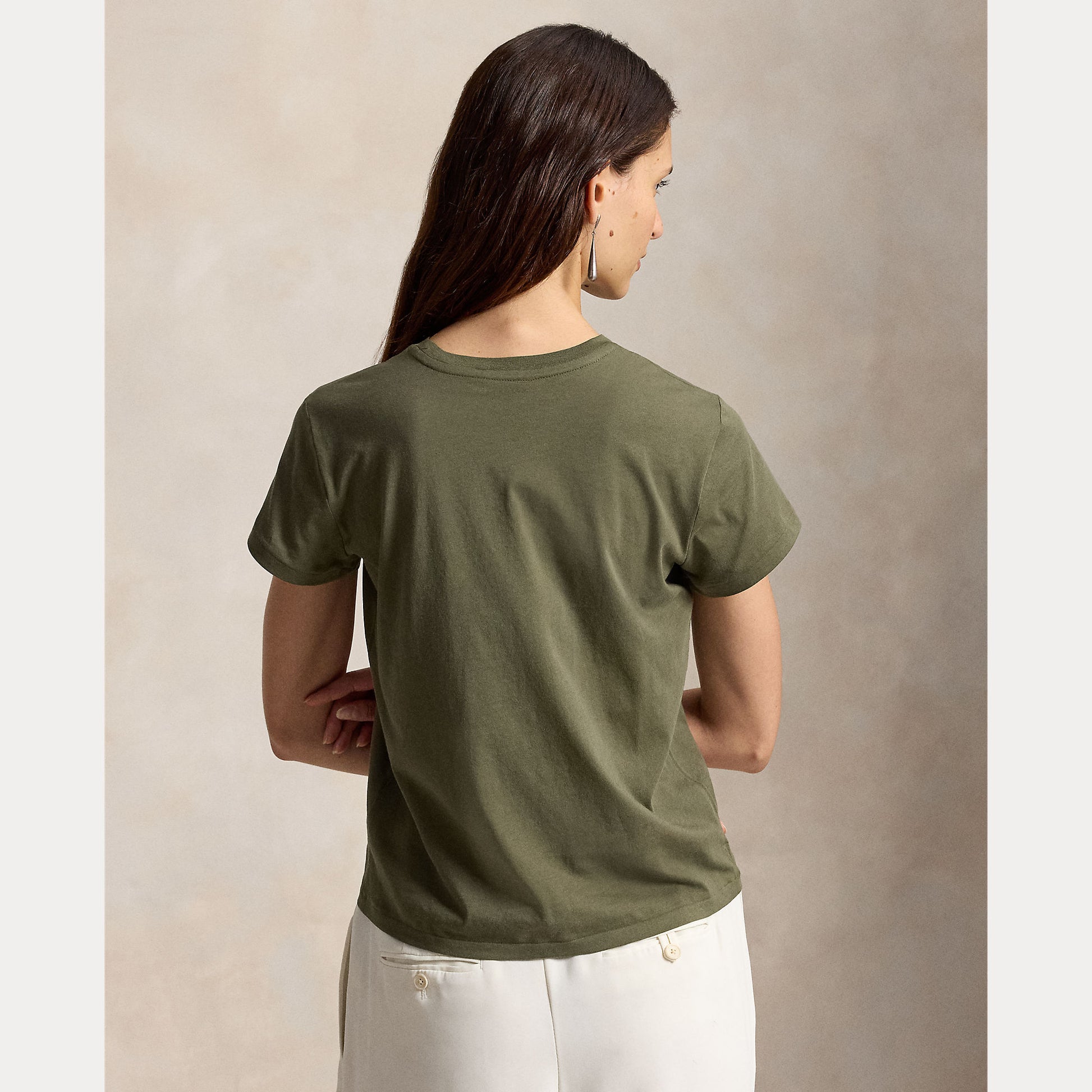 t-shirt con logo pony 211-B14605 023 RALPH LAUREN POLO 