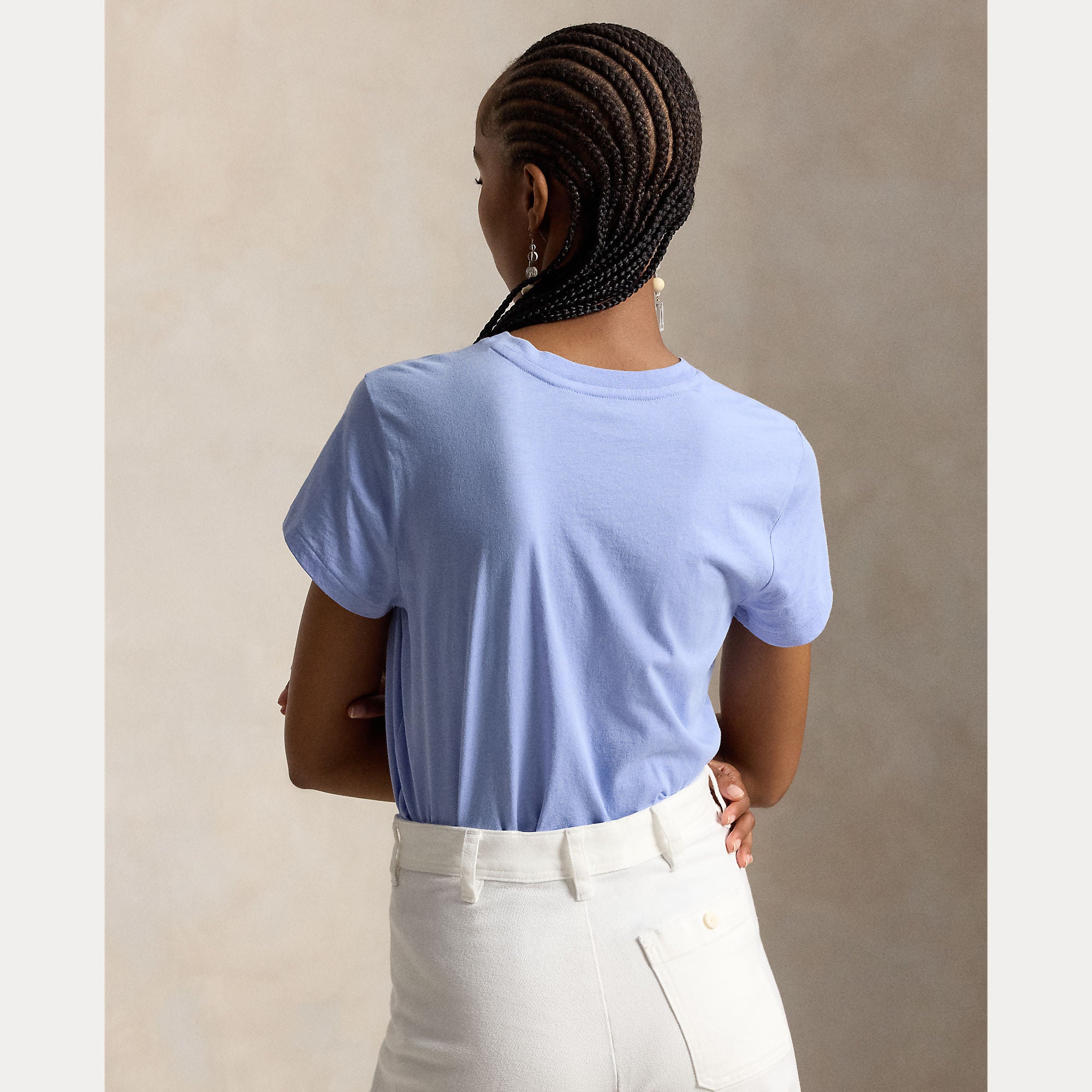 t-shirt con logo pony 211-B14605 025 RALPH LAUREN POLO 