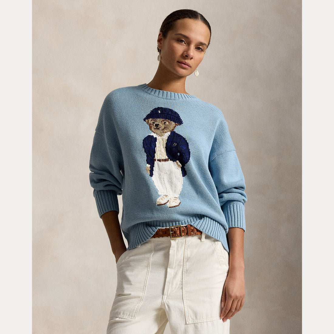 maglione polo bear in cotone 211-B17743 001 RALPH LAUREN POLO 