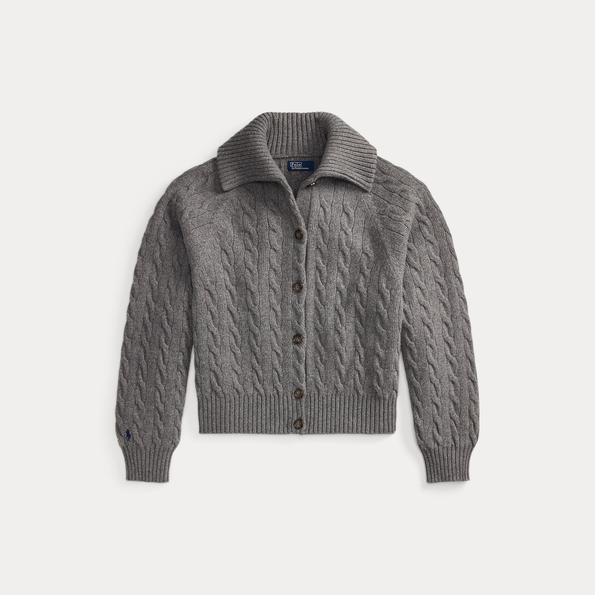 giacca in lana e cashmere a trecce 211-B17757 002 RALPH LAUREN POLO 
