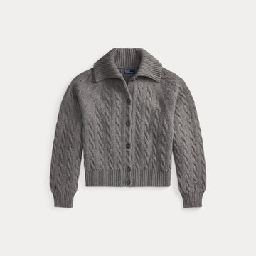 giacca in lana e cashmere a trecce 211-B17757 002 RALPH LAUREN POLO 