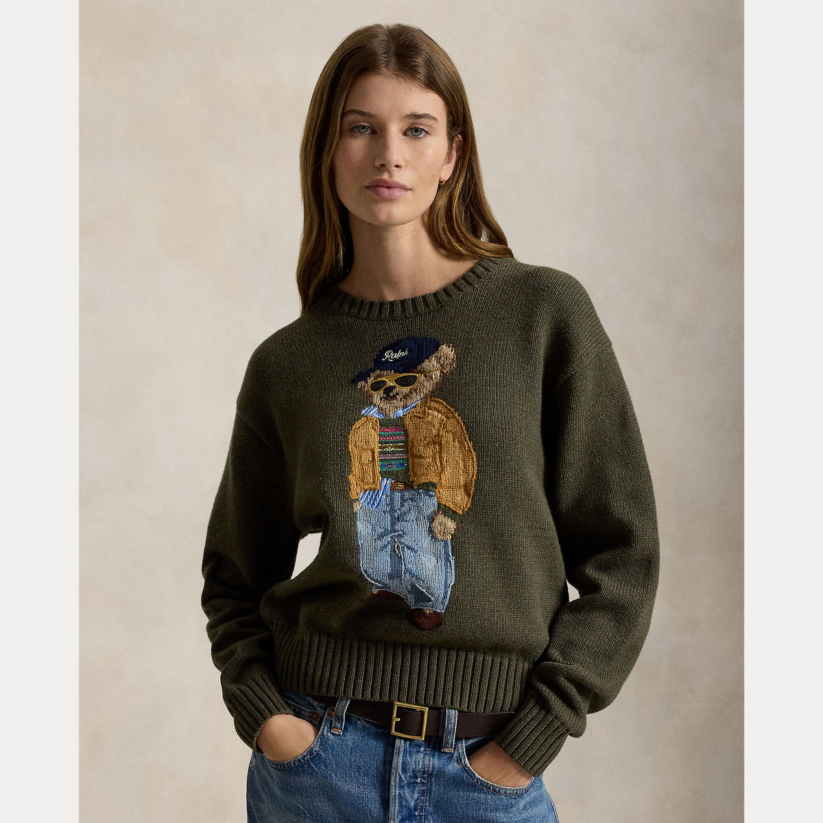 maglione girocollo polo bear 211-B17762 001 RALPH LAUREN POLO 