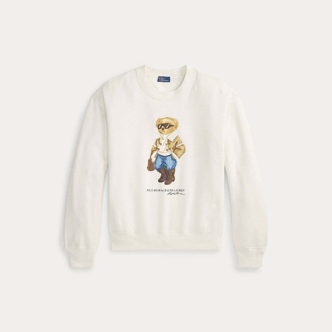 felpa in pile con orso 211-B23856 001 RALPH LAUREN POLO 