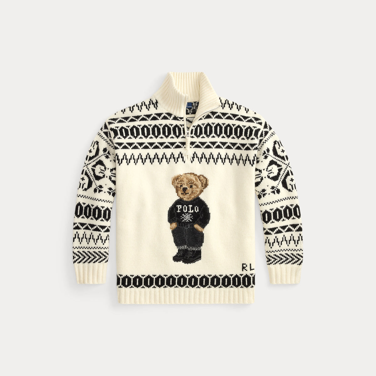 maglione polo in lana 211-B23908 001 RALPH LAUREN POLO 