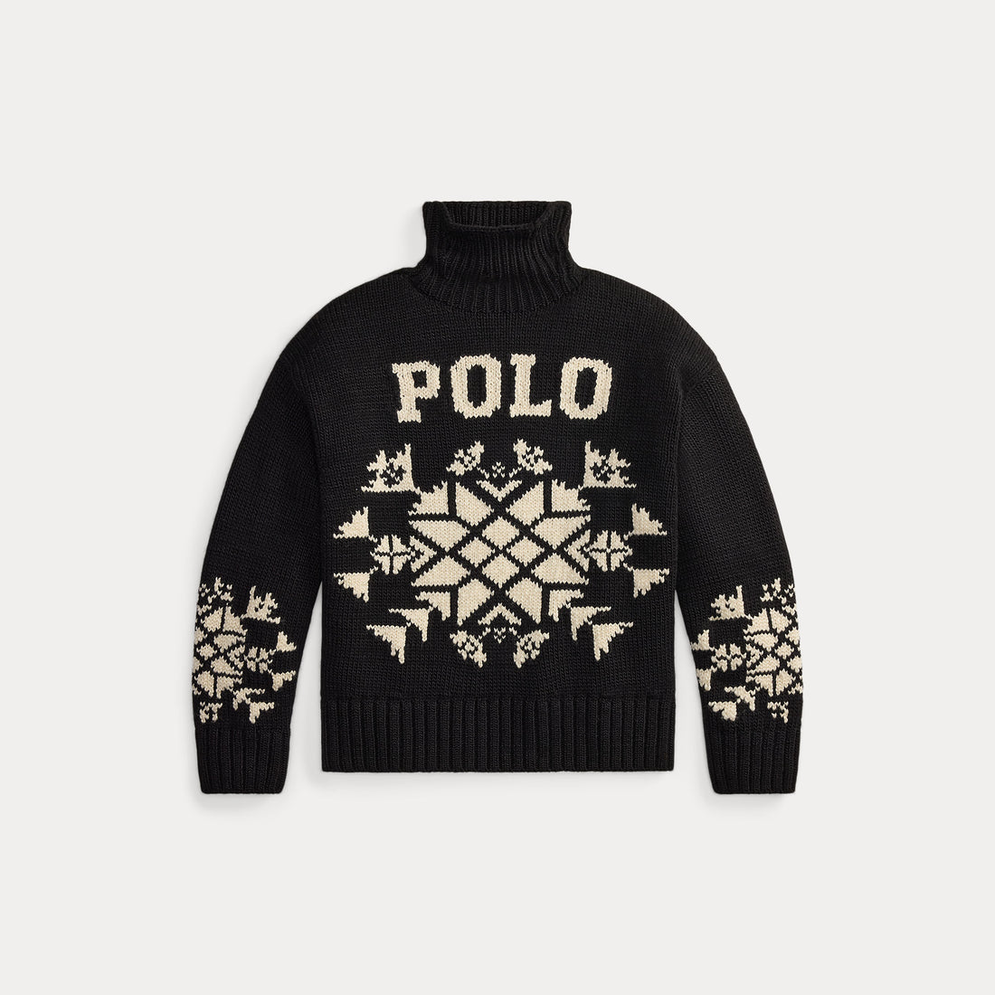 maglione collo alto in lana 211-B23923 001 RALPH LAUREN POLO 