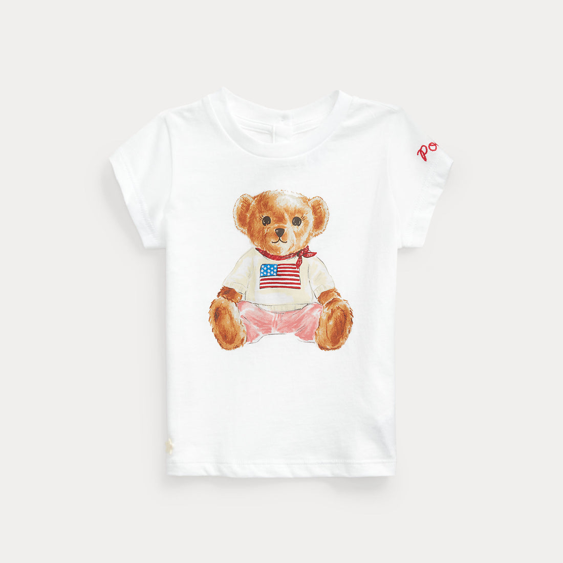 t-shirt con orso polo 310-844732 001 RALPH LAUREN POLO 