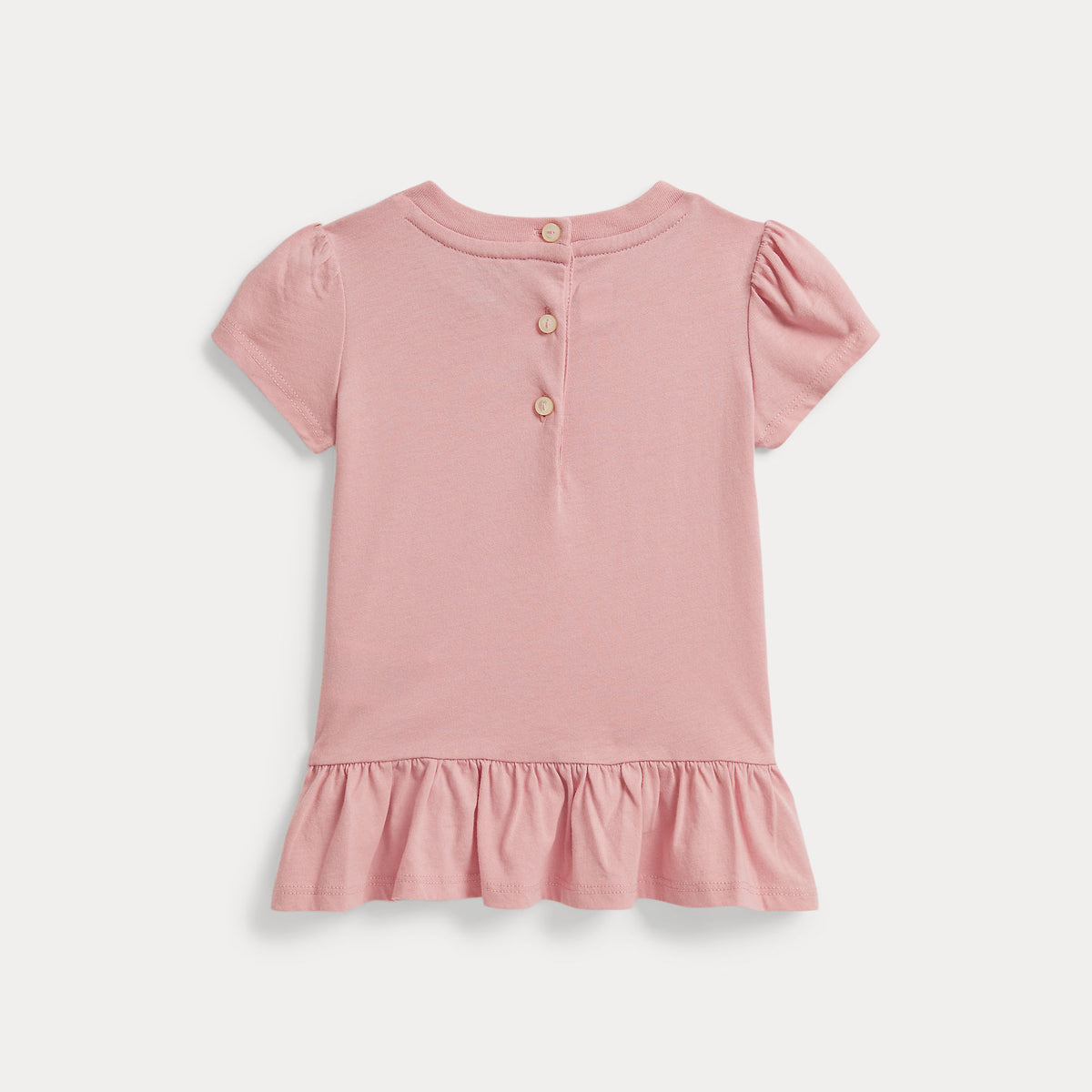 t-shirt con peplu 310-B22683 001 RALPH LAUREN POLO 
