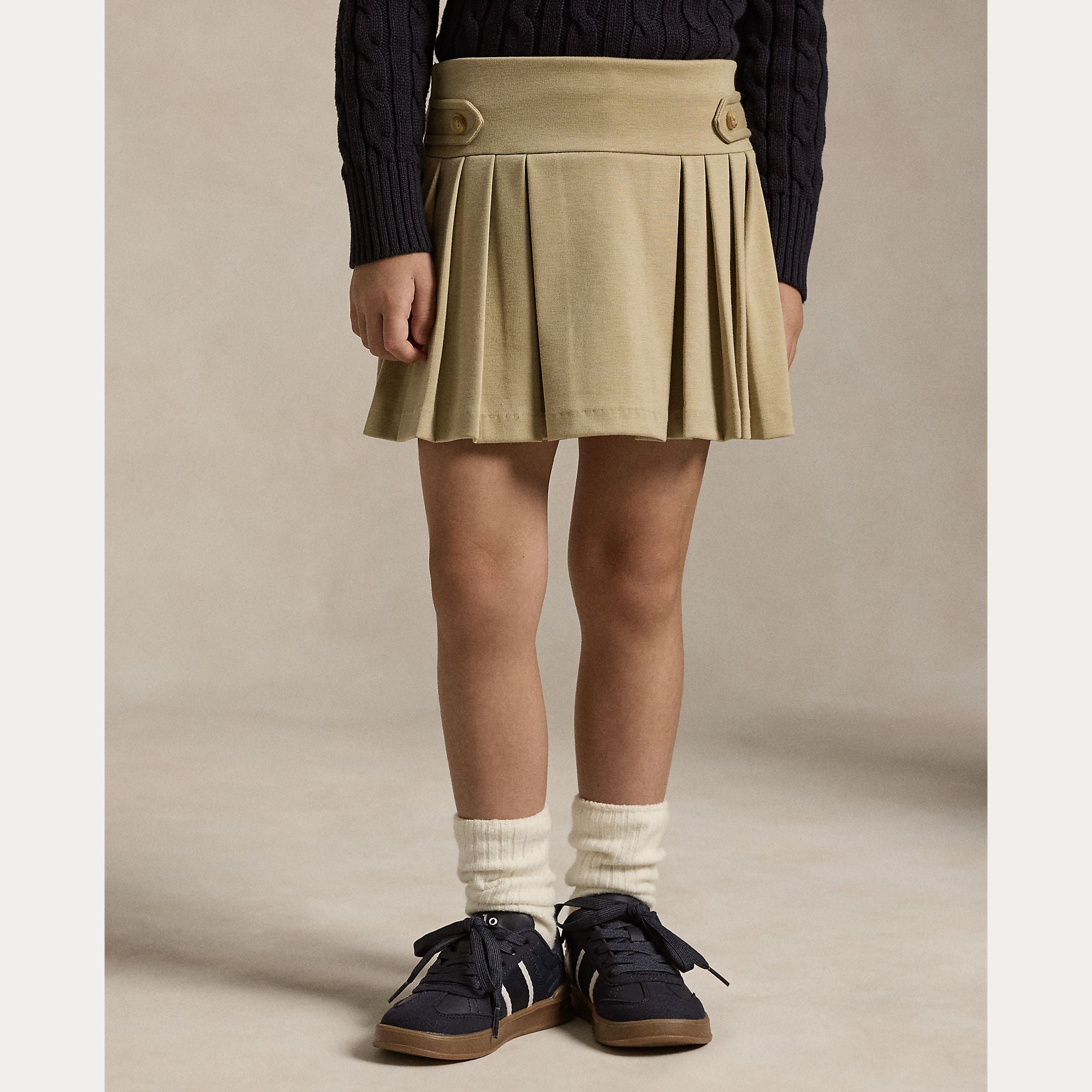 gonna corta a pieghe 312-749584 002 RALPH LAUREN POLO 