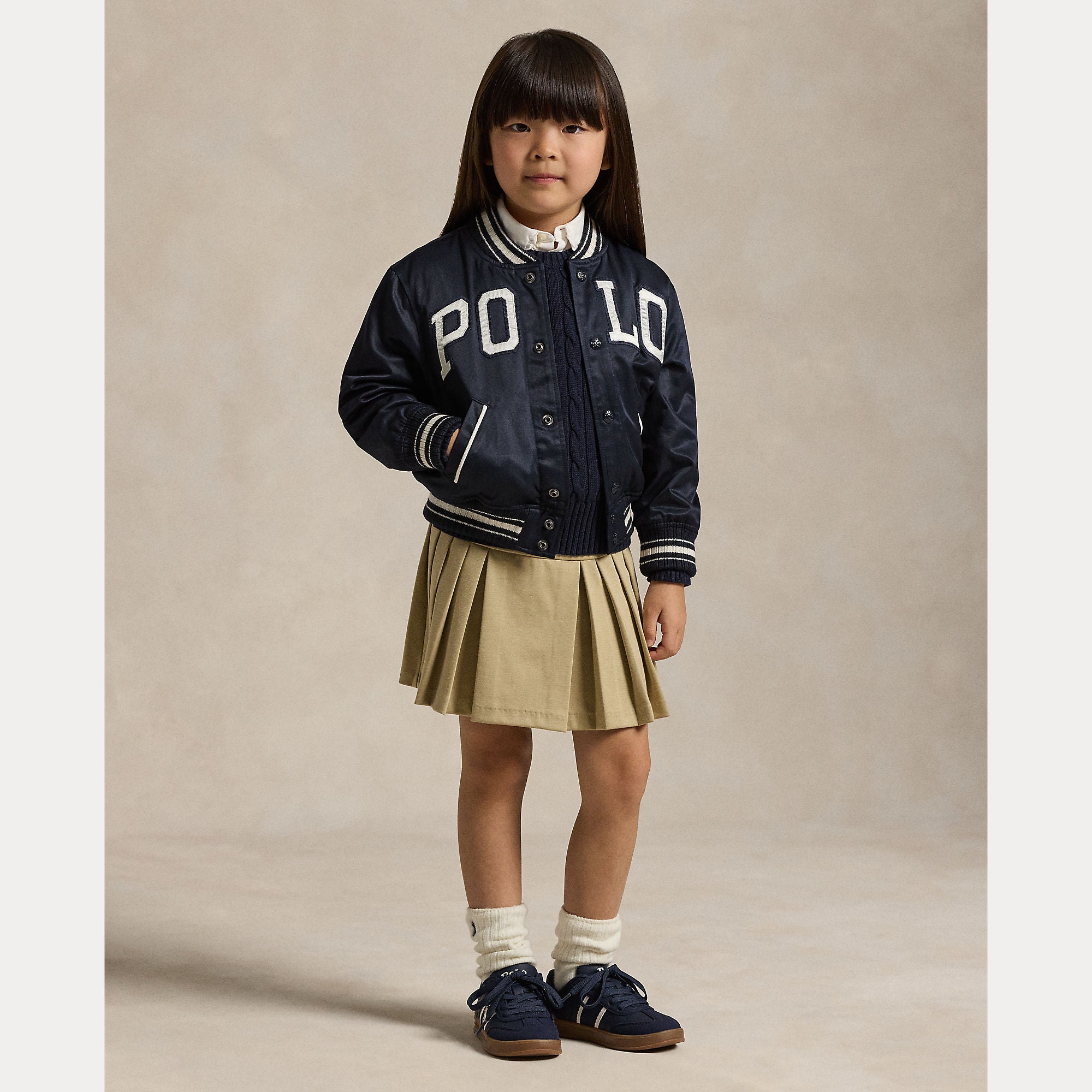gonna corta a pieghe 312-749584 002 RALPH LAUREN POLO 