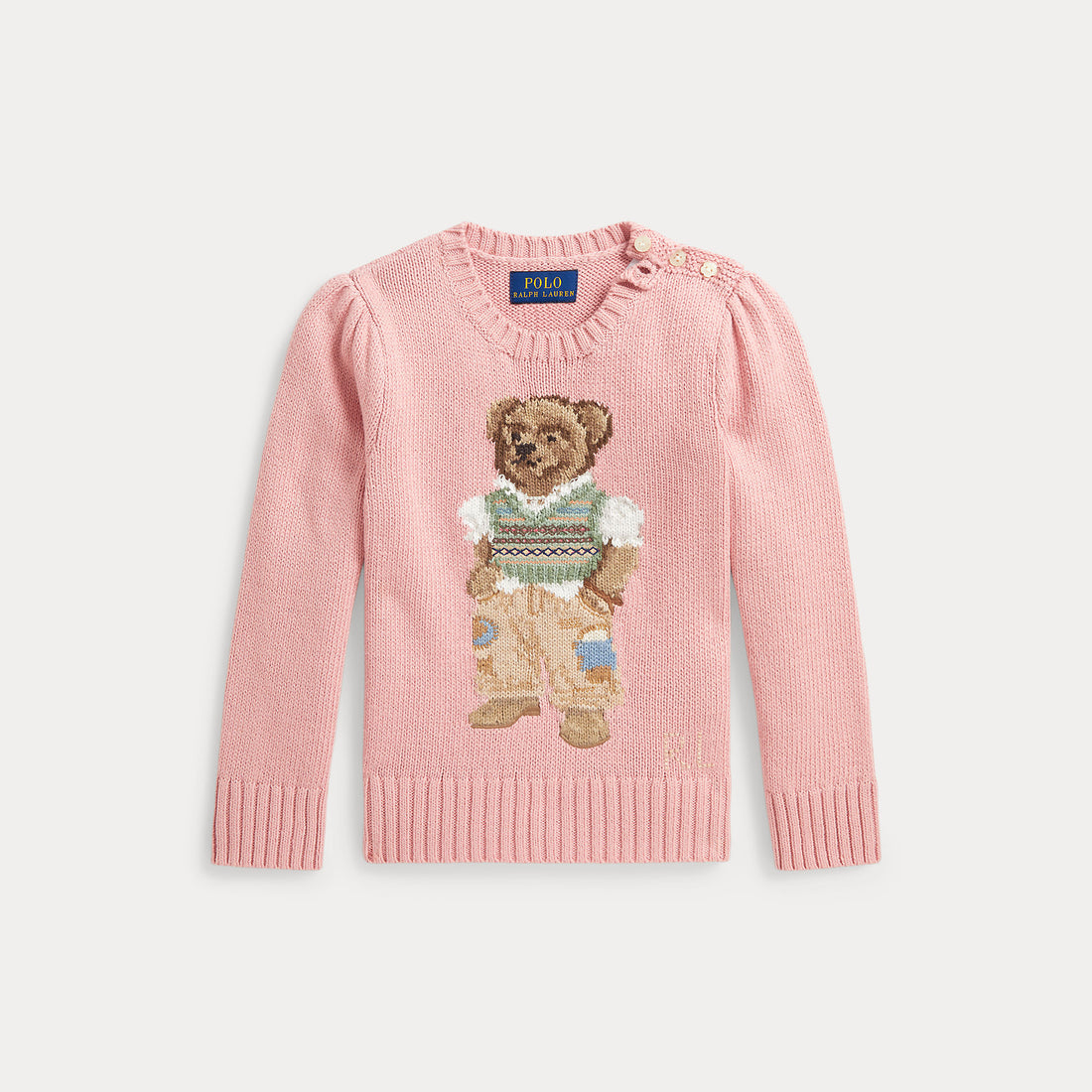 Maglione con orso polo 312-B17822 001 RALPH LAUREN POLO 
