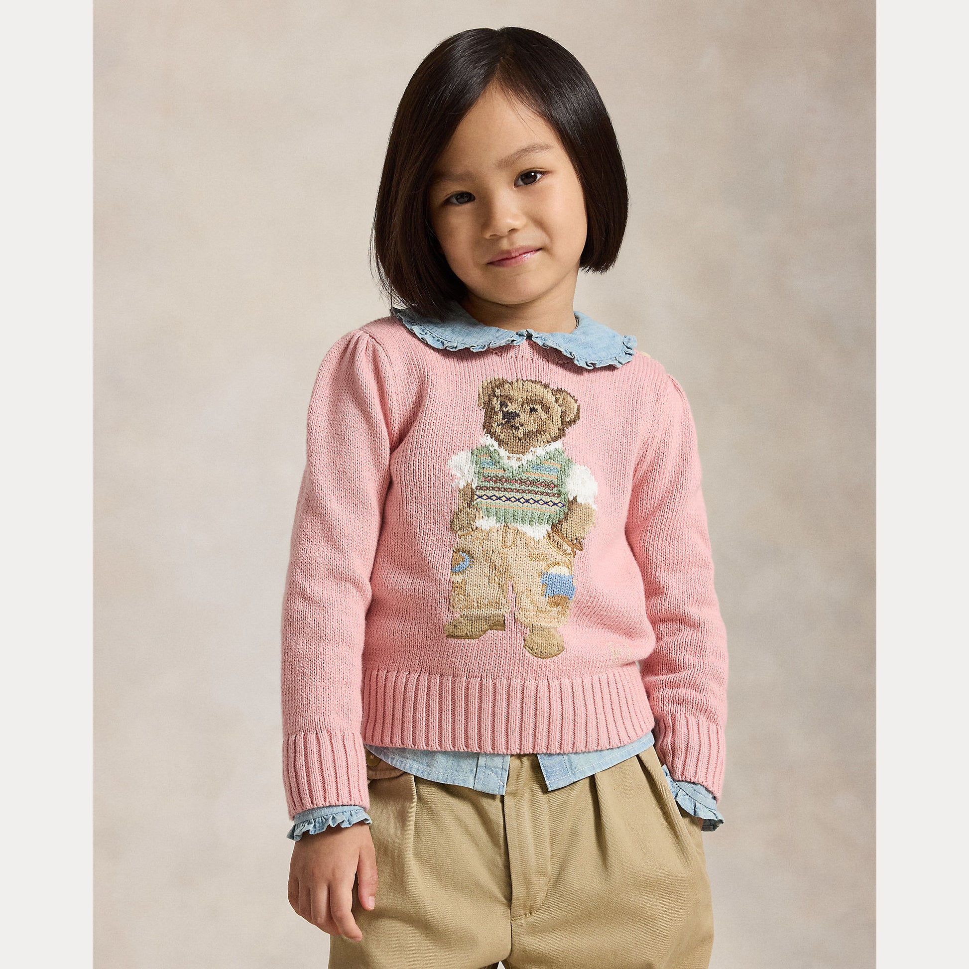 Maglione con orso polo 312-B17822 001 RALPH LAUREN POLO 