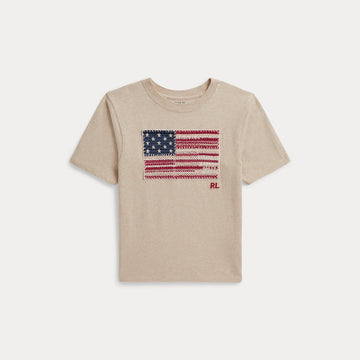 t-shirt bimba bandiera 313-B20043 001 RALPH LAUREN POLO 