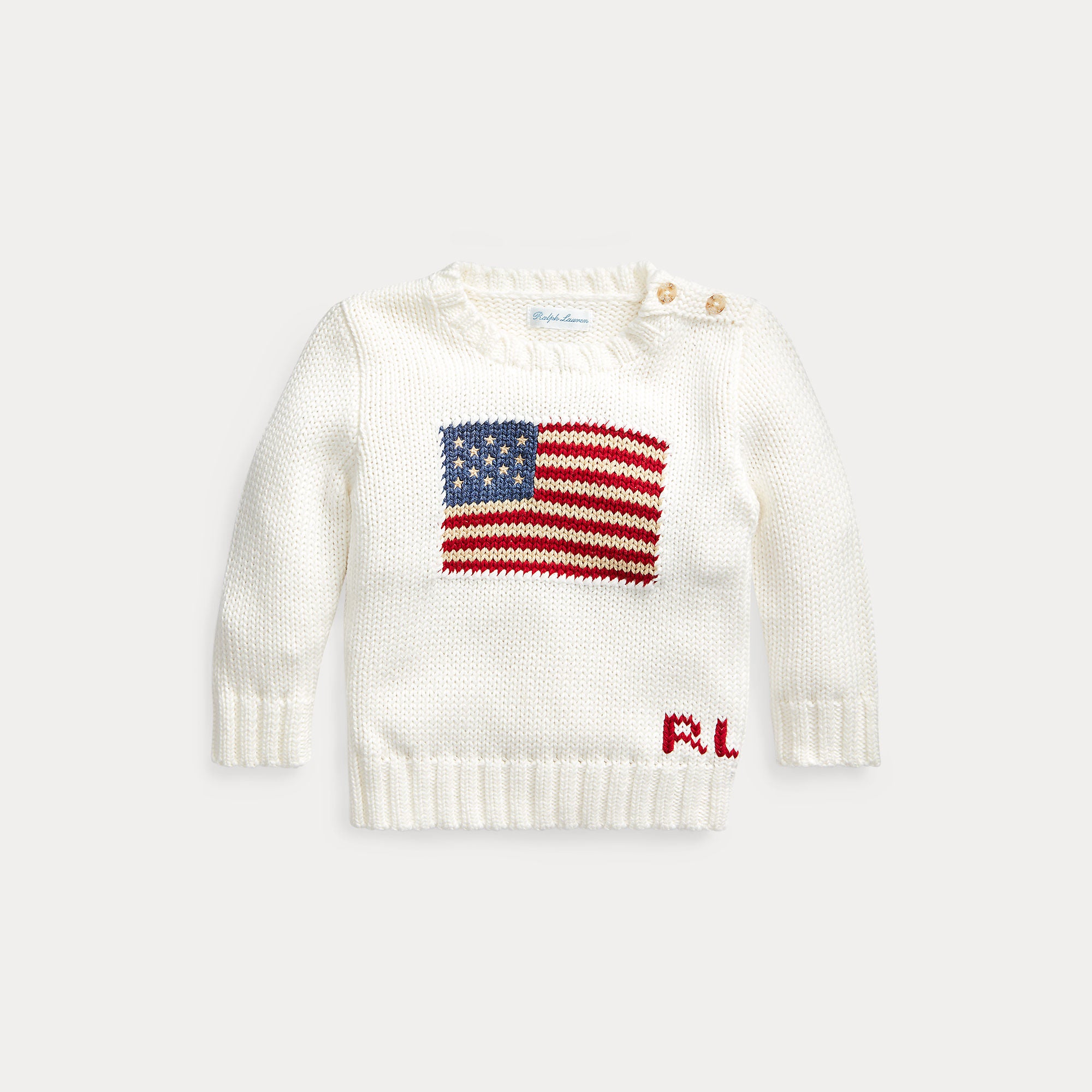 maglione iconico con bandiera 320-668285 006 RALPH LAUREN POLO 